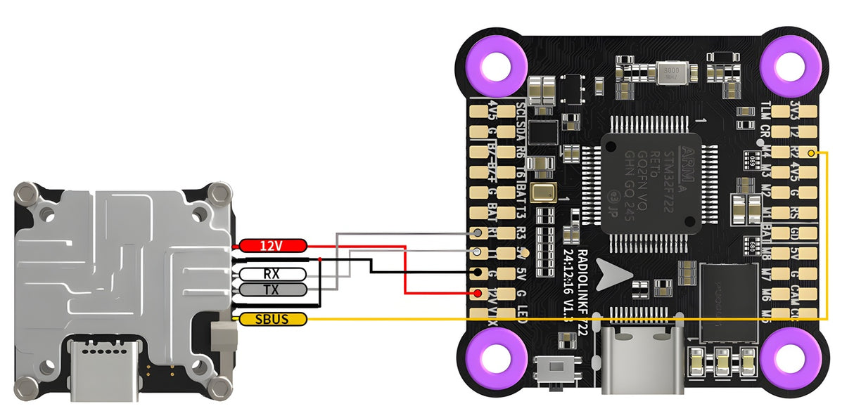F722 Flight Controller Racing Master
