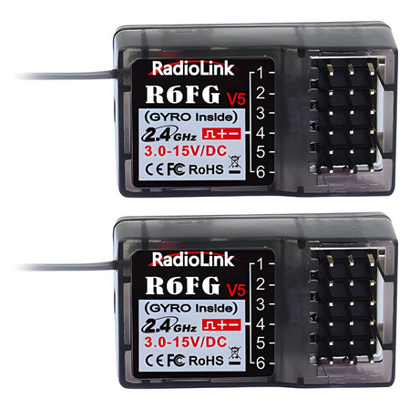 RC4GS V3 RC Transmitter with 2x R6FG Receiver