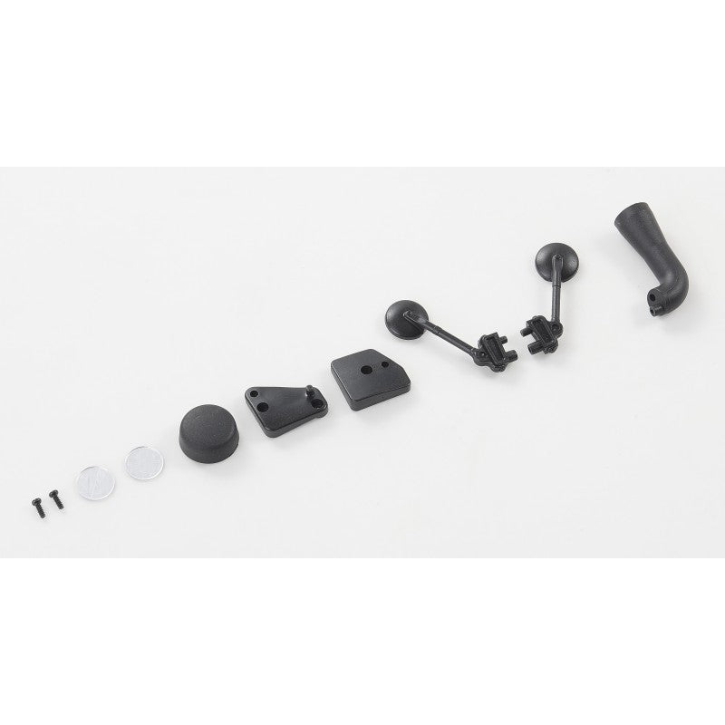 1/10 Atlas - REARVIEW MIRROR AND SNOKLE