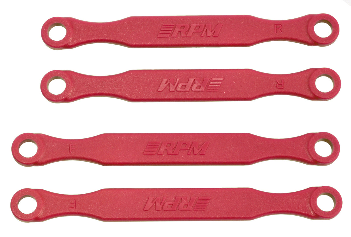 Camber Link BL2 Set Red Traxxas 4x4 - Slash, Rustler, Stampede