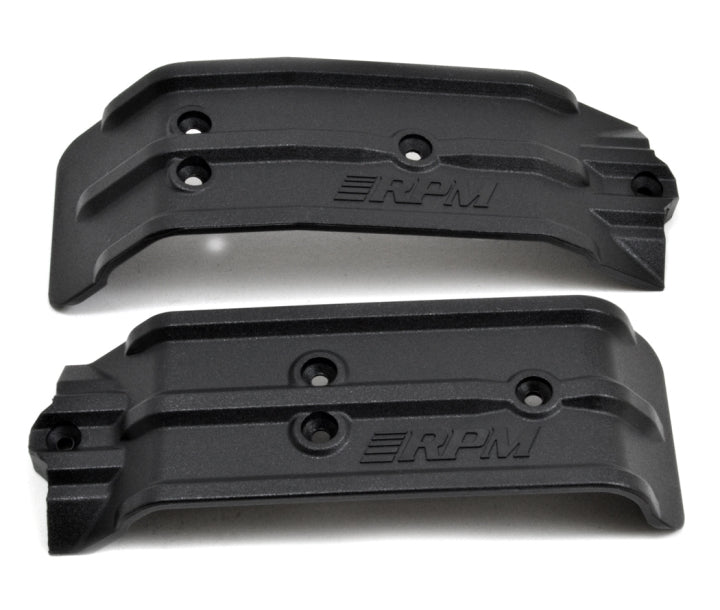 Skid Plate Front &amp; Rear Black Mini Maxx/XRT