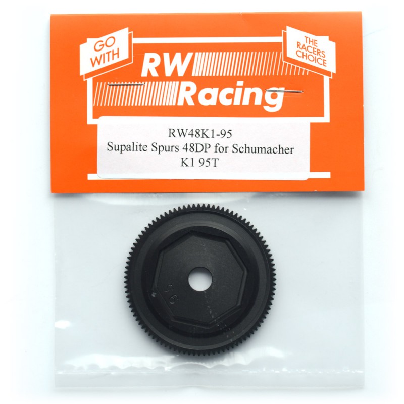 Supalite Spurs 48DP for Schumacher K1 95T
