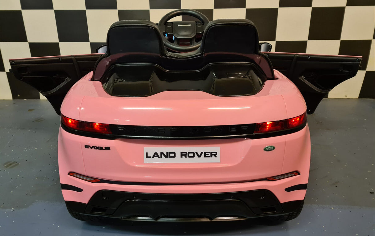 Children's car Range Rover Evoque pink 4x4 12Volts