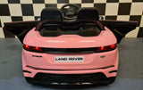 Children's car Range Rover Evoque pink 4x4 12Volts