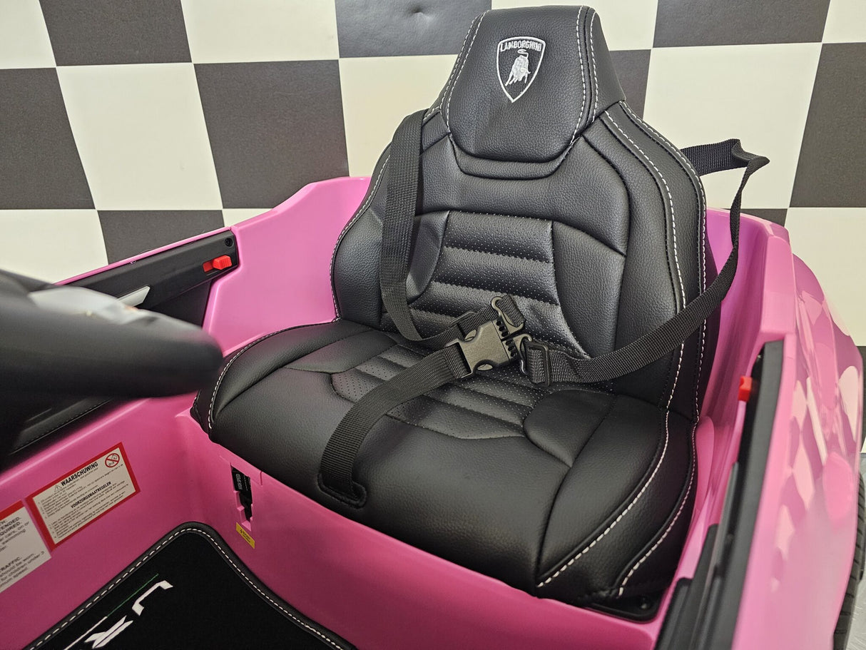 Battery children's car Lamborghini Urus pink 12 volts