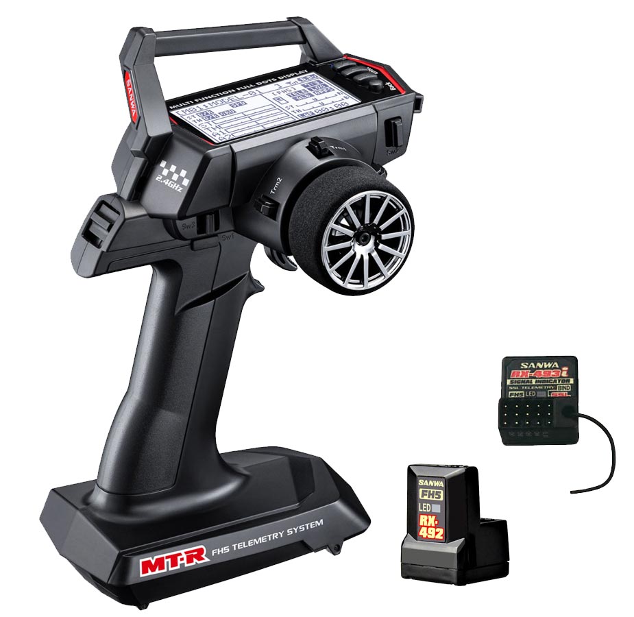 SANWA S.MTRCOMBO - Sanwa MT-R Combo with 2 Receivers RX493i+ RX492i