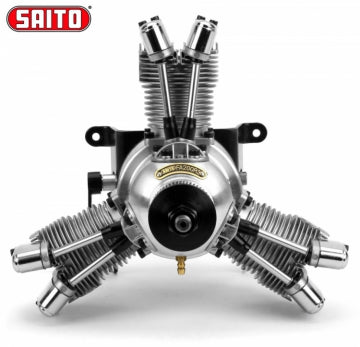 Saito SAFA-200R3 - FA-200R3 33cc 4-takts 3-cyl Stjärnmotor Metanol
