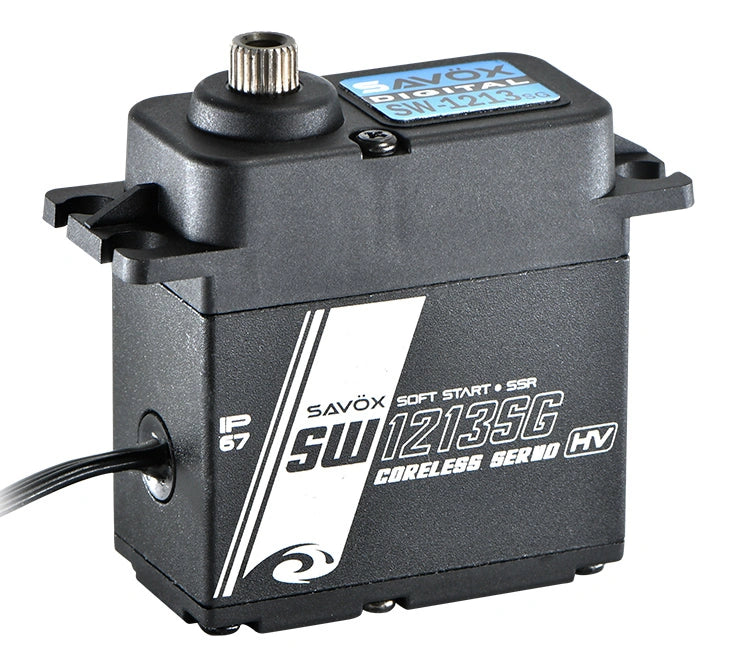 SAVÖX SAV-SW1213SG - SW-1213SG Servo 38Kg 0.16s HV Alu Brushless Steel Gears WP