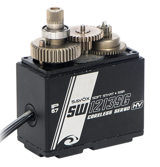 SAVÖX SAV-SW1213SG - SW-1213SG Servo 38Kg 0.16s HV Alu Brushless Steel Gears WP