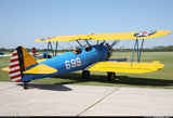 PT-17 Stearman Blue/yellow 20cc Gas ARF