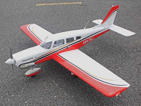 Piper Cherokee 153cm 10-15cc Red ARF