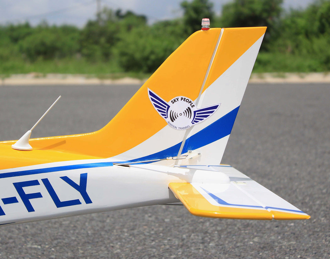 Piper Cherokee 153cm 10-15cc Yellow ARF
