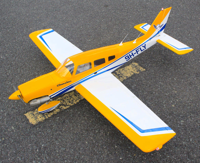 Piper Cherokee 153cm 10-15cc Yellow ARF