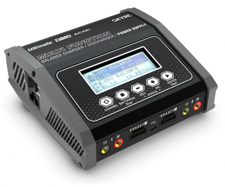 SkyRC D260 Ultimate Duo Charger 240VAC/12VDC 14A 2x130W