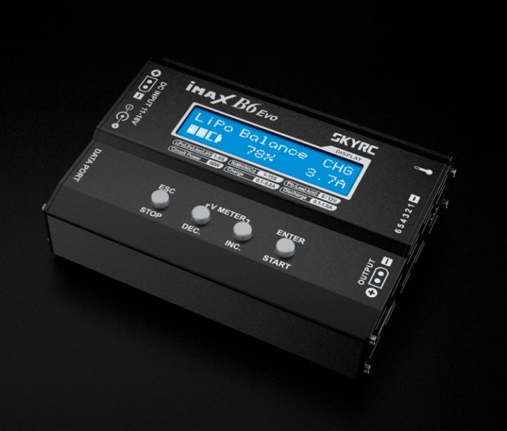 SkyRC B6 Evo charger 6A/60W 12VDC