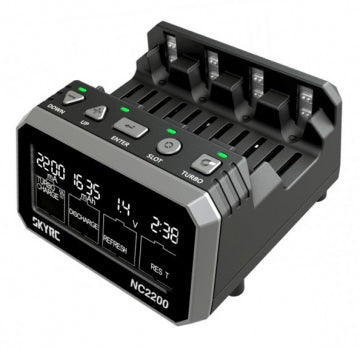 SkyRC SK-100181 - SkyRC NC2200 Charger NiMH AA/AAA 0.2-2.2A 240AC