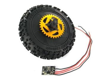 SkyRC SK-700002-10 - Rear Wheel w/ All Parts Assembled - SR5