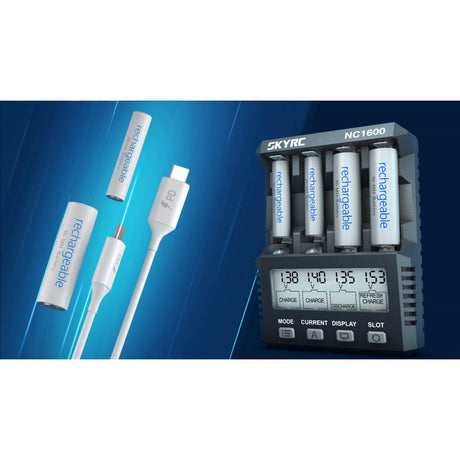 NC1600 NiMH AA/AAA battery charger