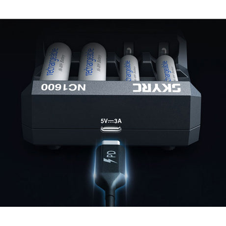 NC1600 NiMH AA/AAA battery charger