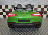 Children's car Mercedes SL63 12 volt metallic green