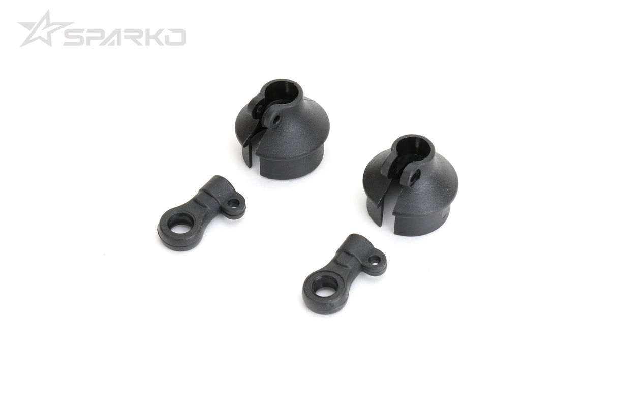SPARKO SPKF81026 - Sparko F8 Spring Cups & Shock Rod Ends 2 pcs