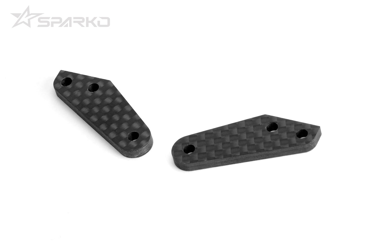 SPARKO SPKF83001-30 - Sparko F8 Carbon Fiber Steering Knuckle PlateR=L 3.0mm 2pcs