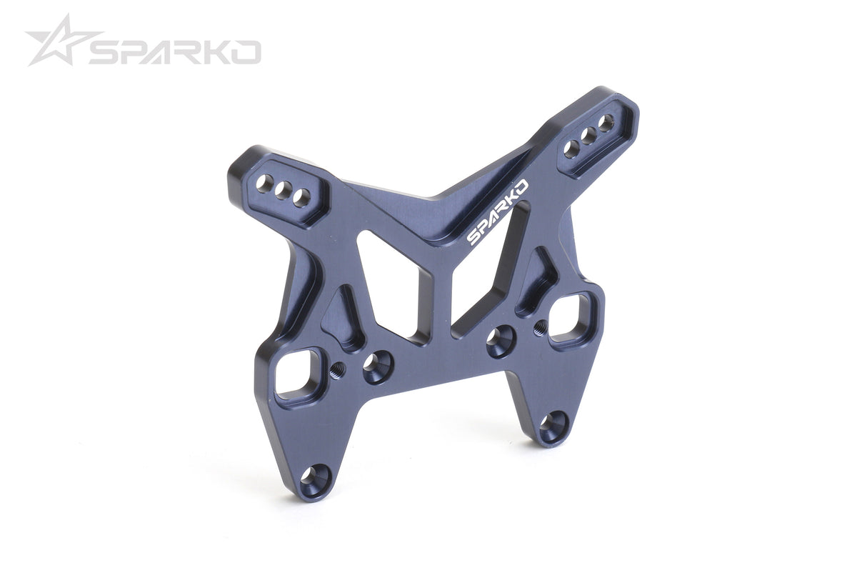 SPARKO SPKF84009 - Sparko F8 7075Aluminum Front Shock Tower Dark Blue