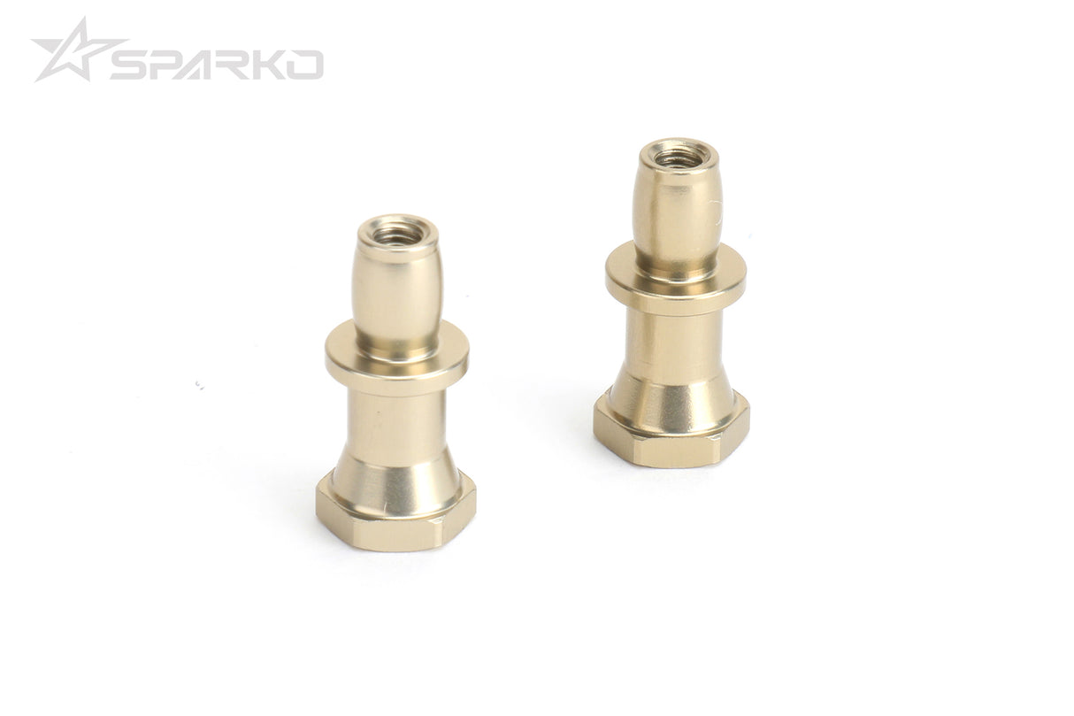 SPARKO SPKF84013-2 - Sparko F8 Shock Ball Stud Offset 2mm for Rear 2pcs