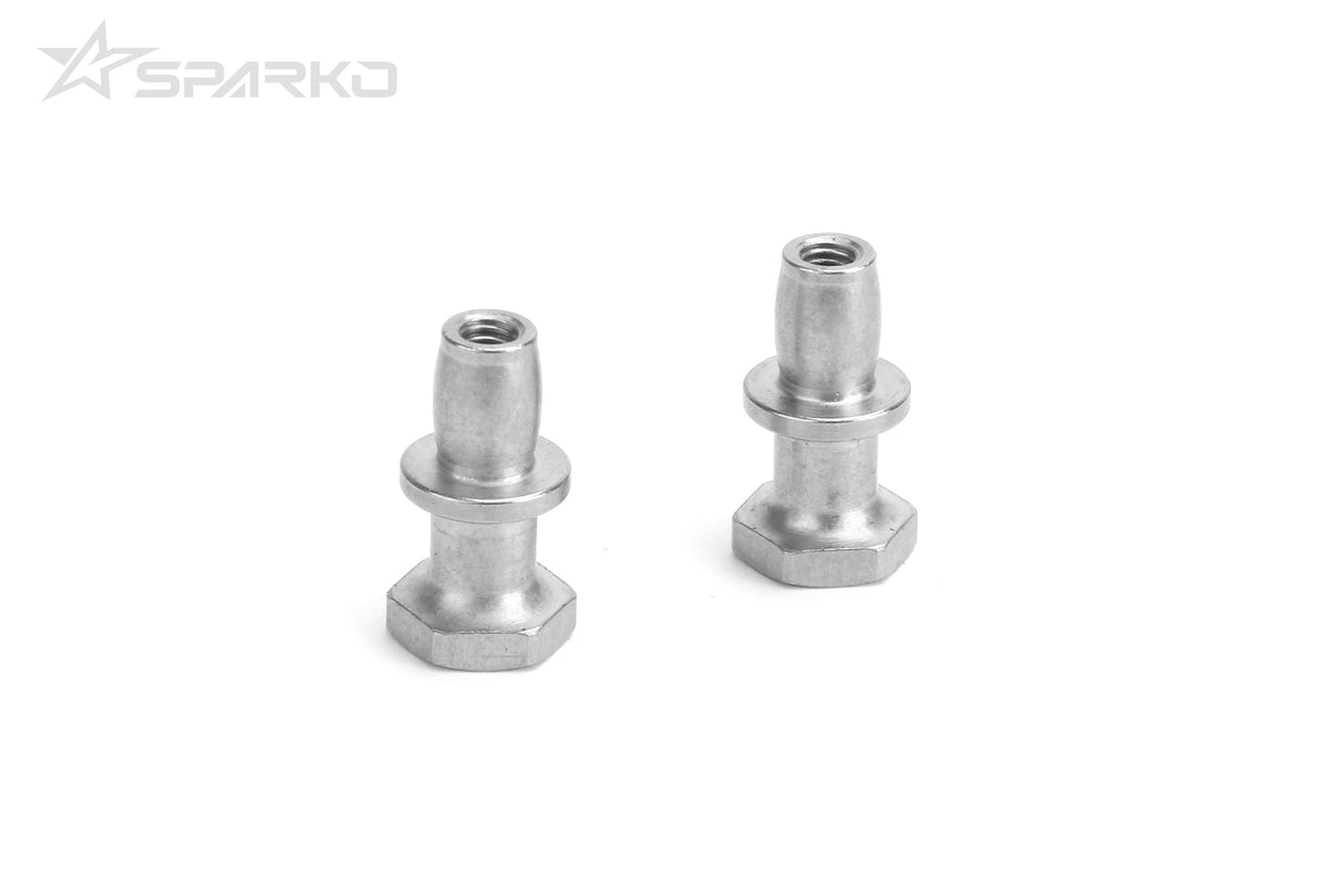 SPARKO SPKF85011OP - Sparko F8 Shock Ball Stud Offset 0mm for Front and Rear 2pcs