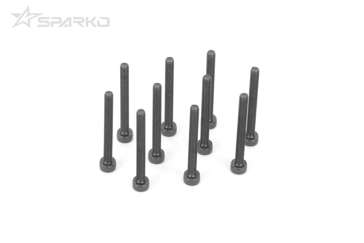 SPARKO SPKSC0328BK - Sparko Cap Screw M3x28mm 10pcs