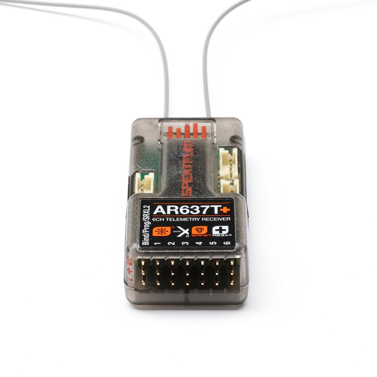 AR637T+ 6 Channel AS3X+ & SAFE Telemetry Receiver