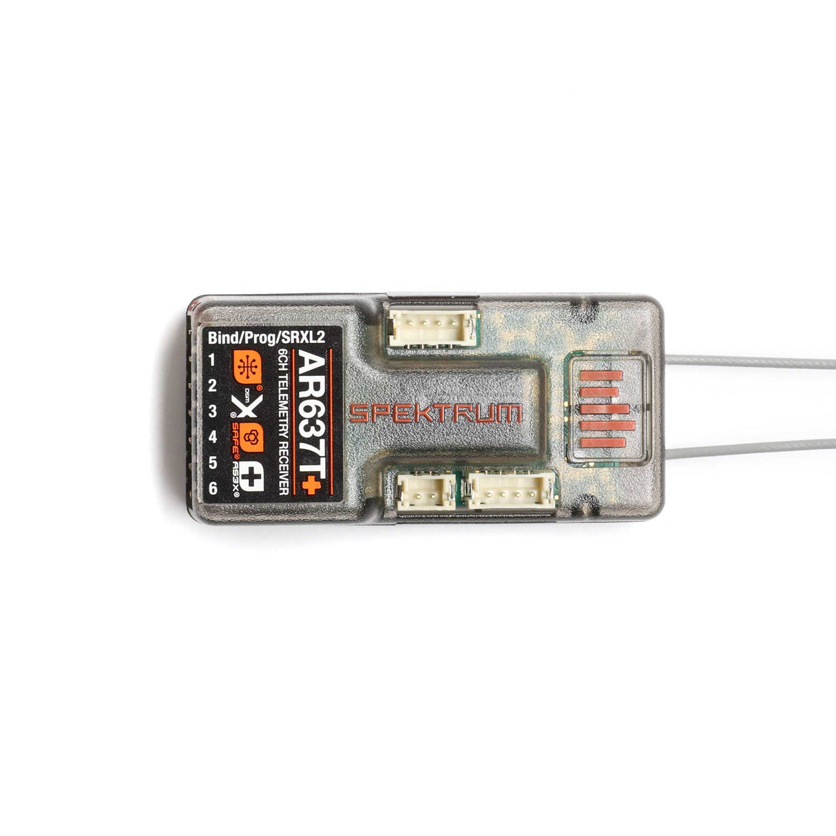 AR637T+ 6 Channel AS3X+ & SAFE Telemetry Receiver