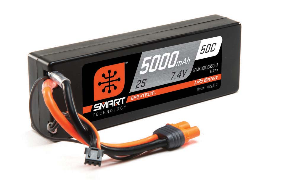 Spektrum Smart Powerstage Bundle med 2S 5000mAh LiPo + S150 Lader