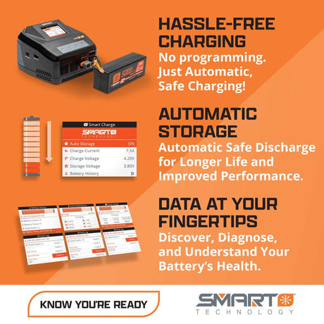 Spektrum Smart G2 22.2V 5000mAh 6S 100C LiPo Batteri (IC5)