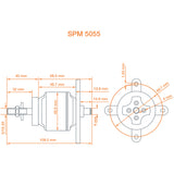 Avian 5055-500Kv Brushless Outrunner Motor