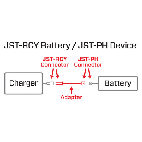 Adapter: JST Battery / JST PH2.0 3P Device