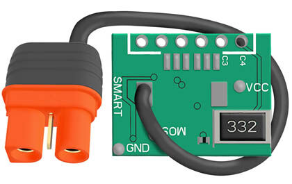 6200mAh 2S 7.4V Smart Pro Basher LiPo 120C IC5