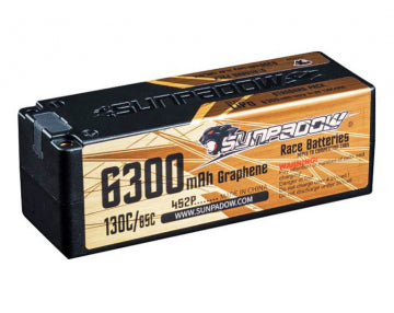 Sunpadow JA0007 - Li-Po Battery 4S 14,8V 6300mAh 130C Gold