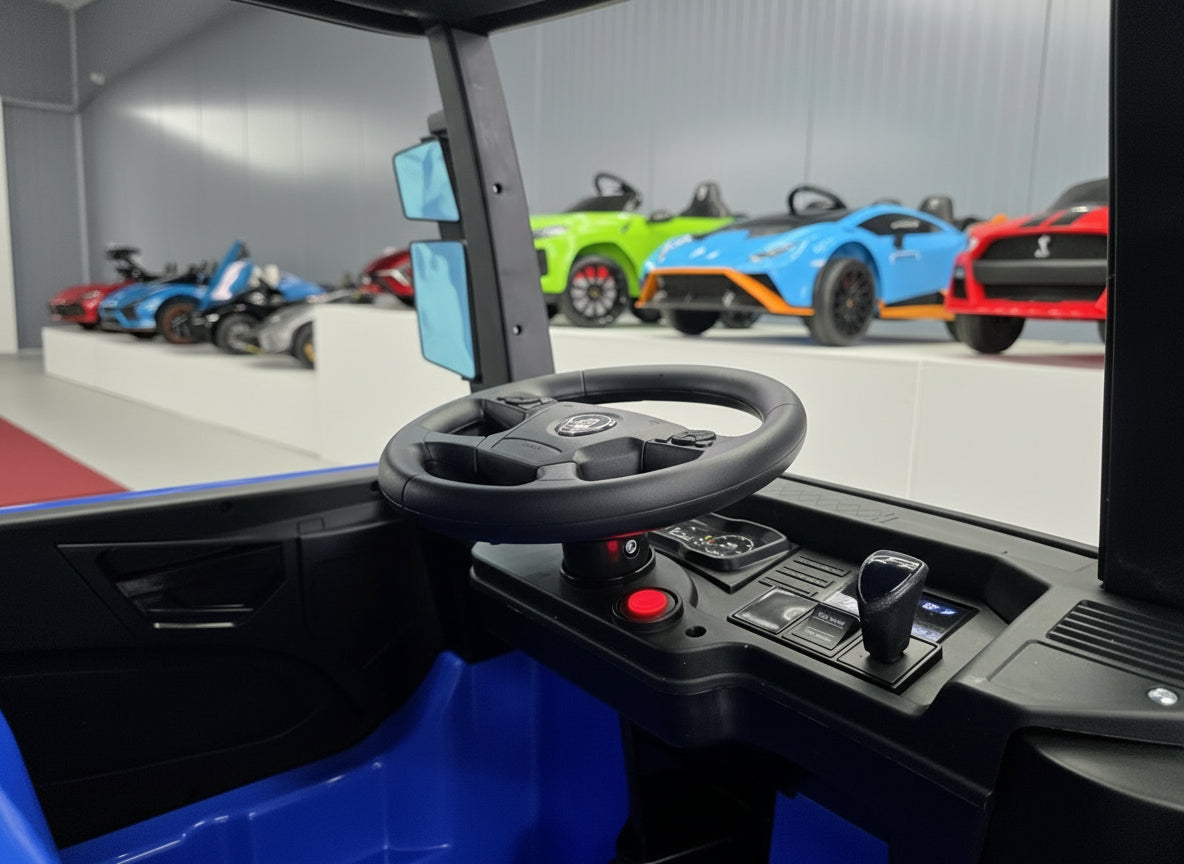 Electric Children's Truck Scania 12V Blue