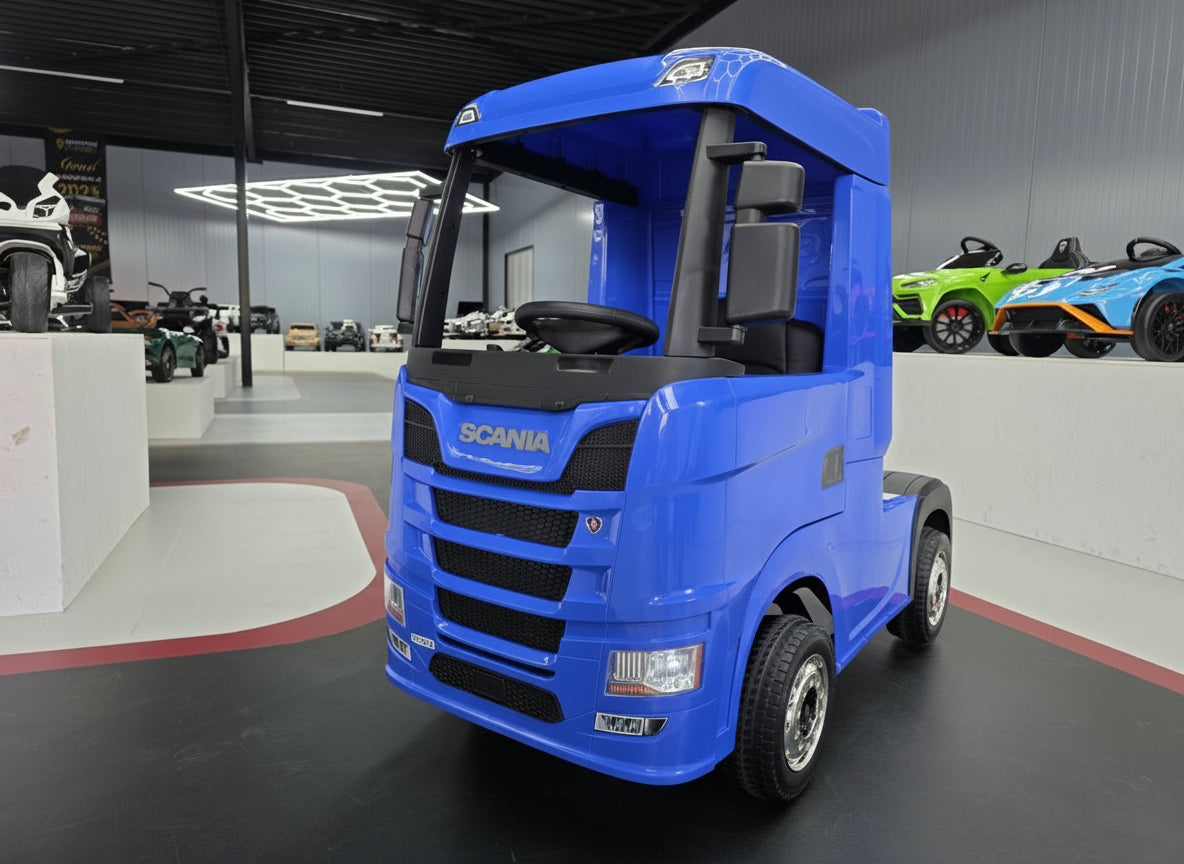 Electric Children's Truck Scania 12V Blue