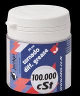 Silicon oil 50ml - 100 cSt til 1.000.000 - olie til støddæmpere og differentialer i fjernstyrede biler