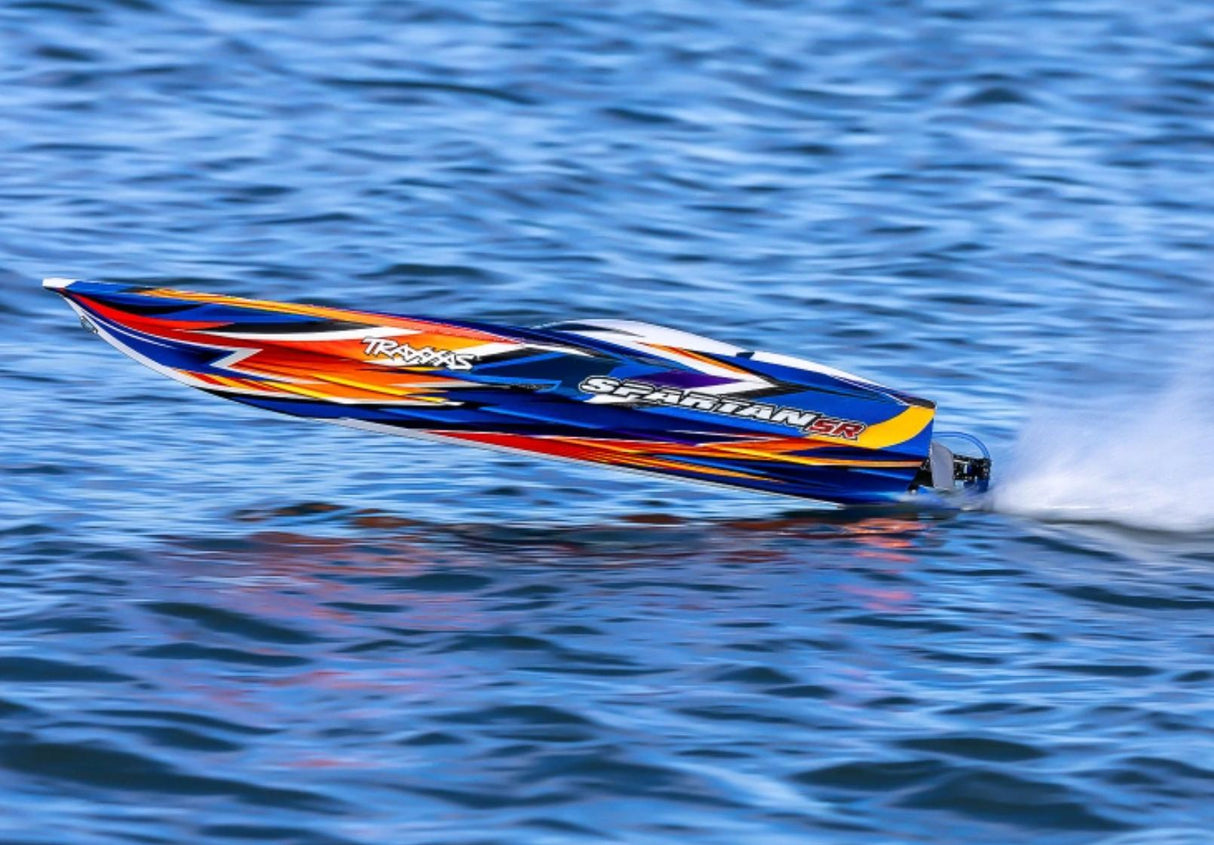 Traxxas Spartan-SR BL TQi TSM Self-Righting - vild fjernstyret båd