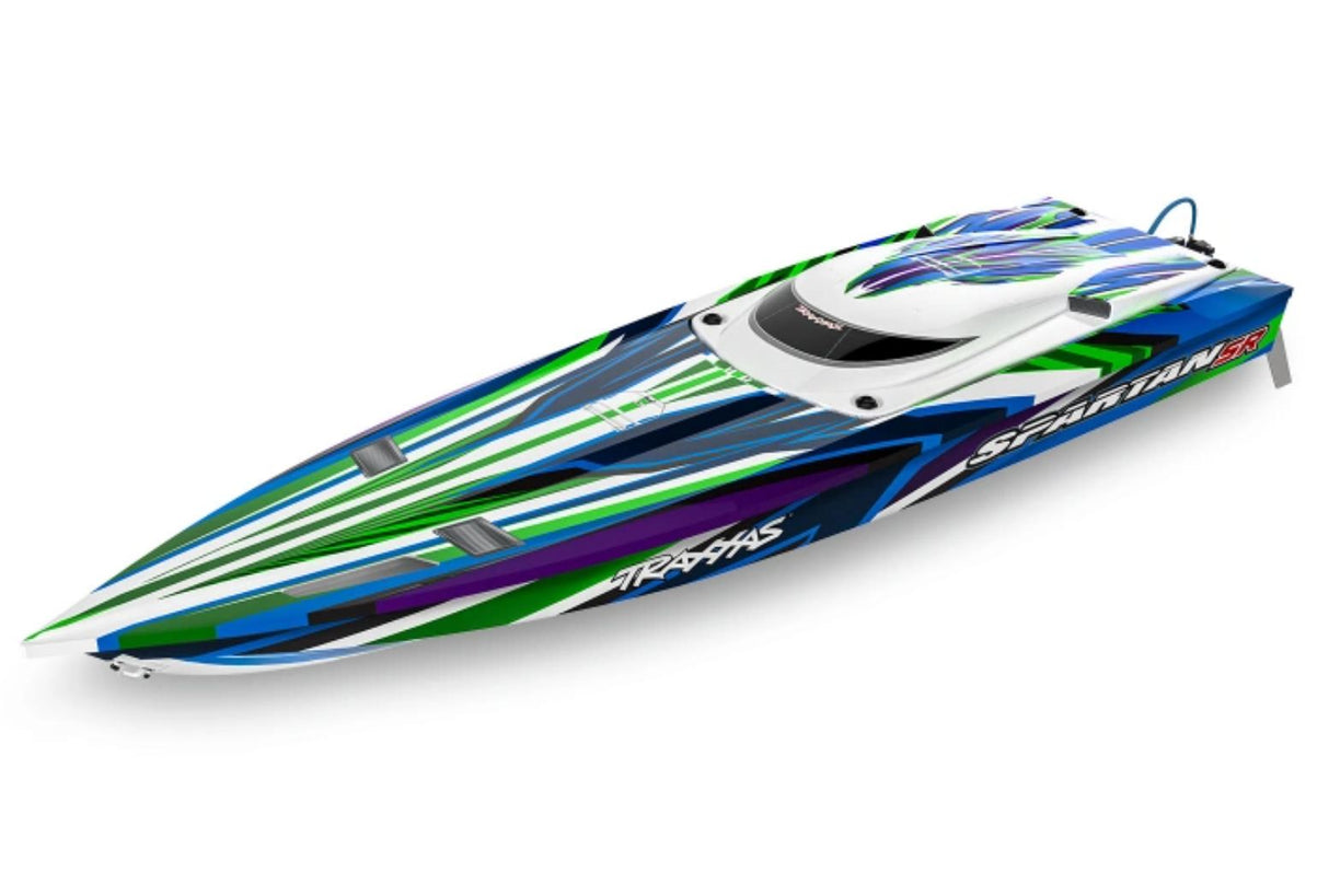 Traxxas Spartan-SR BL TQi TSM Self-Righting - vild fjernstyret båd