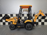 Elektrisk børnetraktor JCB Sitemaster med tag 12 volt