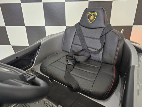 Electric children's car Lamborghini Auténtica 12 volt metallic gray