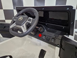 Children's car Mercedes G63 6x6 AMG 1 person white