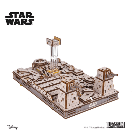 UGEARS Star Wars TIE Fighter – 3D træbyggesæt med motor (400 dele)