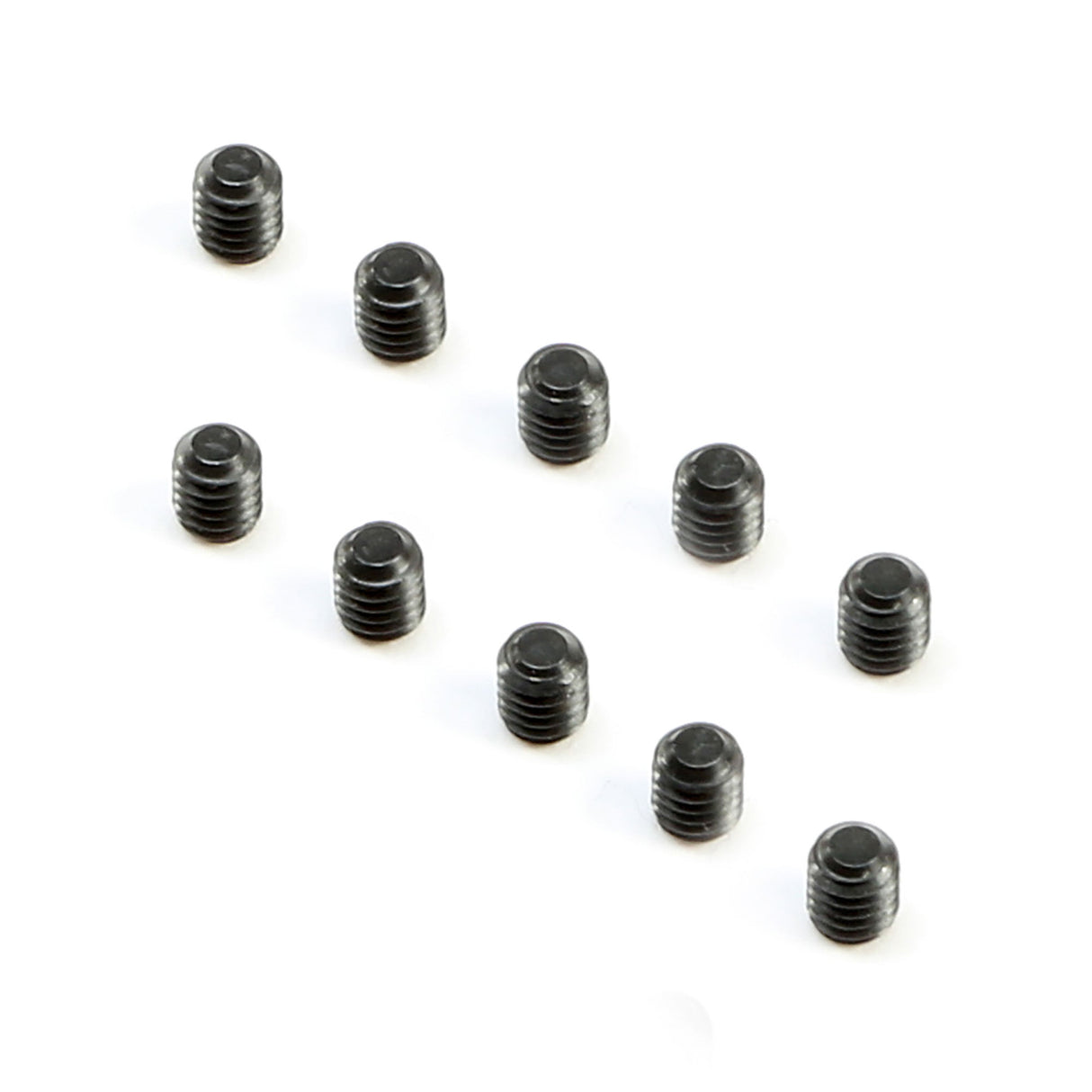Cup Point Set Screws, M2.5x3mm (10)