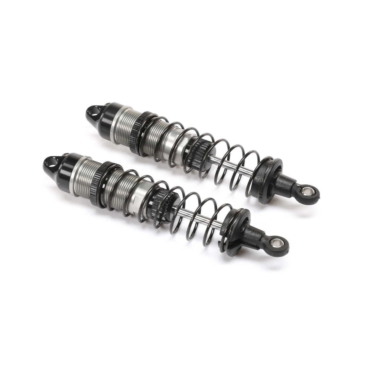 Rear Shock Set Complete, Aluminum: Mini-B, BL