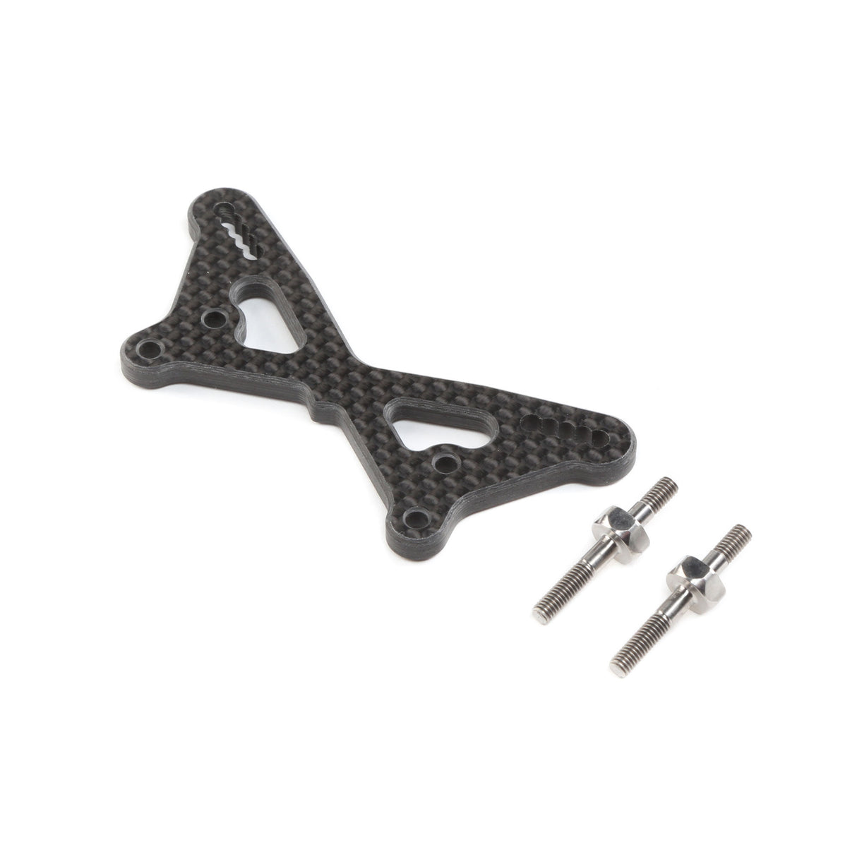 Carbon Front Tower w/Ti Standoffs: 22 5.0